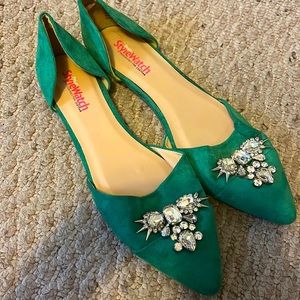 Emerald green flats